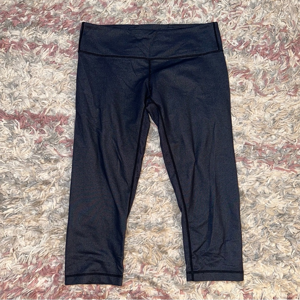 Lululemon wunder under crop leggings 8